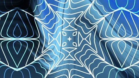 Animation Abstract dark blue corporate background pattern with glowing white Vidéo 335055397