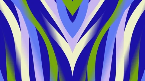 Animation Abstract design with flowing green, blue, and white curved shapes Stock Footage 327353398