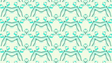 Animation of abstract forms Stock Footage 134327831