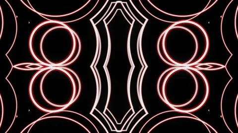 Animation of abstract forms for visualization of holidays and concerts Stock Footage 172505121