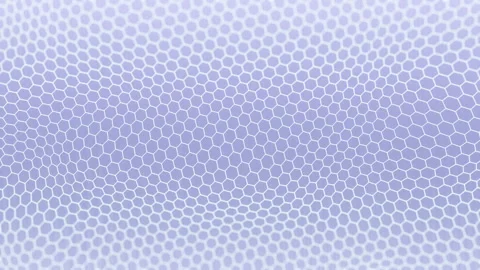 Animation of abstract geometric composition of mesh pattern Stock Footage 281201926