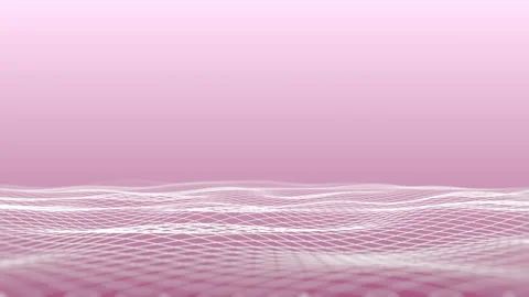 Animation of abstract geometric composition of mesh pattern Stock Footage 282355404
