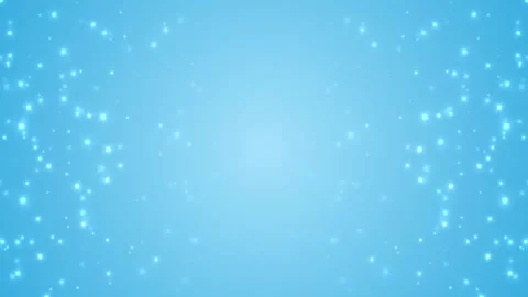 Animation of abstract glowing glitter particles. Flight of bright points Stock Footage 272771208