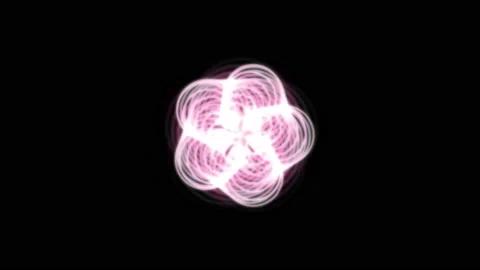 Animation of abstract graphics. A background of imagination and creativity. Stock Footage 138885294