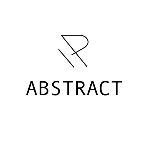 Animation abstract lines logo icon minimal on white background Stock Footage 266327573