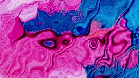 Animation abstract loop colored motion background texture art design video Stock Footage 251735350