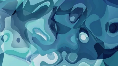 Animation abstract loop colored motion background texture art design video Stock Footage 251735880