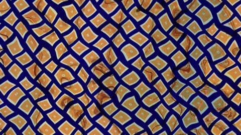 Animation abstract loop colored motion background texture art design video Stock Footage 251736190