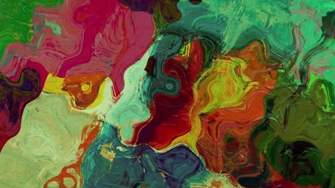 Animation abstract loop colored motion background texture art design video Stock Footage 251737132