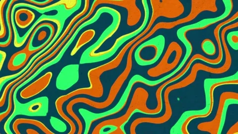 Animation abstract loop colored motion background texture art design video Stock Footage 251737156