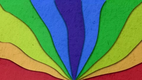 Animation abstract loop colored motion background texture art design video 스톡 동영상 251737181