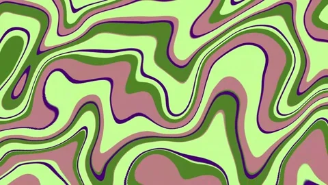 Animation abstract loop colored motion background texture art design video Stock Footage 251737220