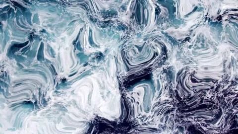 Animation abstract loop colored motion background texture art design video Video stock 251737267