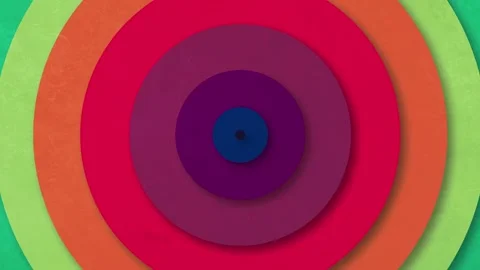 Animation abstract loop colored motion background texture art design video Video stock 251737284