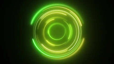 Animation abstract loop colored motion background texture art design video neon Stock Footage 251737291
