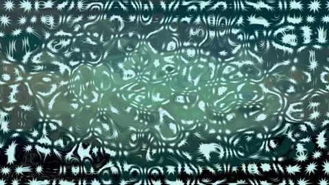 Animation abstract loop colored motion background texture art design video Stock Footage 251737293