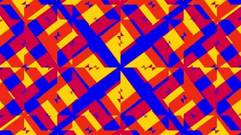 Animation abstract loop colored motion background texture art design video Stock Footage 251737326