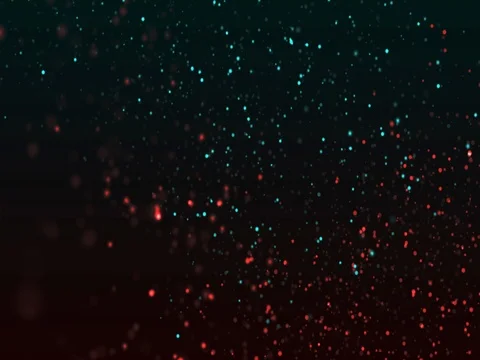 Animation Abstract Multi-Colored Particles Background Stock Footage 77024787