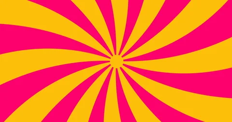 Animation of an abstract orange and pink background that rotates clockwise Stock Footage 130454437