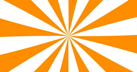 Animation of an abstract orange and white background that rotates clockwise Stock Footage 130454322