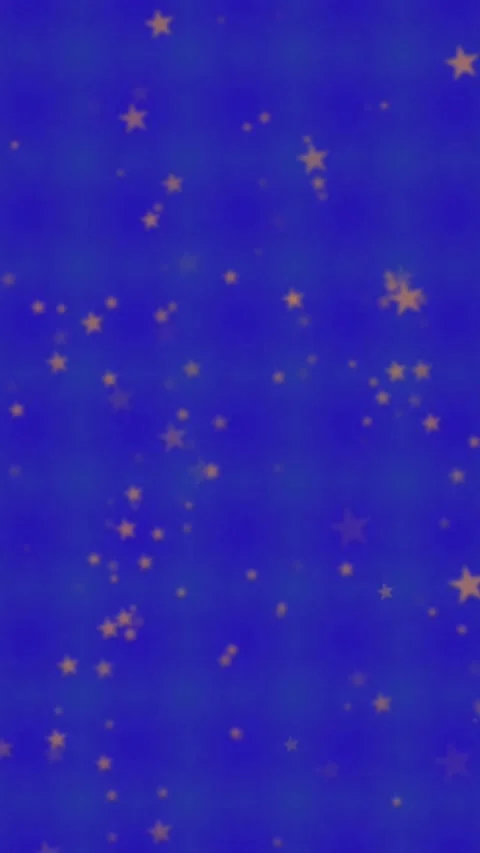 Animation of abstract patterns over floating dots against blue background Stock Footage 321513192