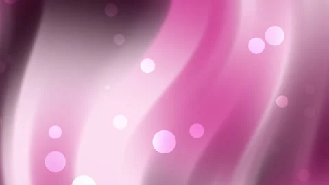 Animation Abstract pink background with wavy lines and light circles Vidéo 334388440
