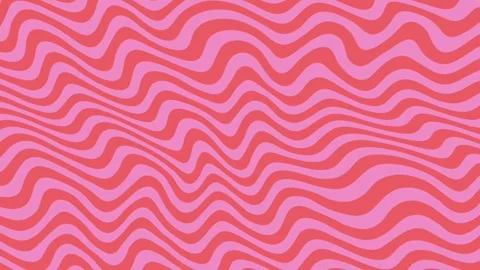 Animation of abstract pink wavy background Video stock 264205008