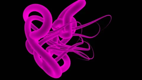 Animation of abstract shape as possible simulation of living matter Vidéo 141219122