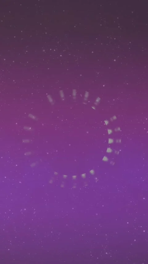 Animation of abstract shapes in seamless pattern and spots of light against Stock Footage 344370112