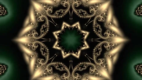 Animation of an abstract star shape with Stock Footage 148005051