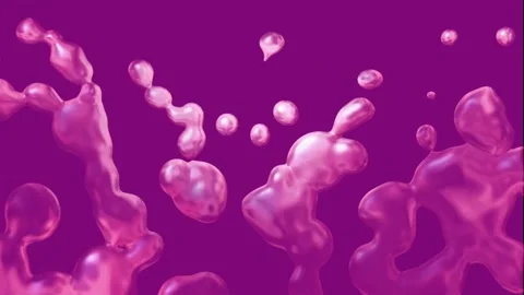 Animation Abstract Swirling Bubble Stock Footage 336505420