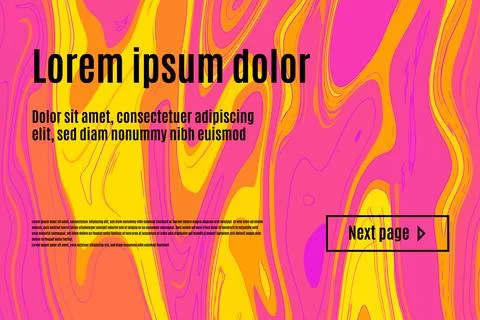 Animation abstract vector pattern, background motion hypnotic psychedelic, fu Stock Illustration