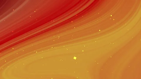 Animation Abstract vibrant gold and red gradient background swirls Vidéo 334658657