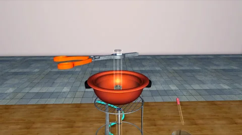 Animation of Acetic acid process Stock Footage 40019239