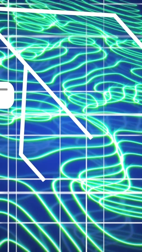 Animation of ai data processing over circuit board with transfer trails Stock Footage 319415930