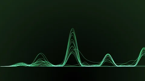 Animation analog flat equalizer | Stock Video | Pond5