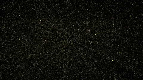 Animation of the appearance of the number 2024 using many particles. Stock Footage 253016645