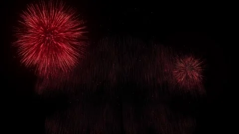 Animation of appearing text words super sale in form of bright colored fireworks Stock Footage 281058434