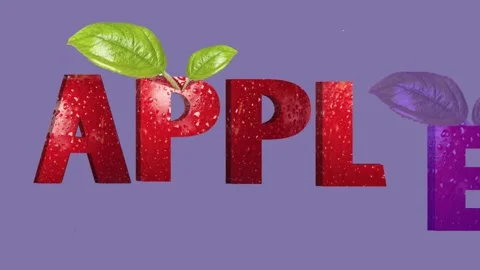 ANIMATION FOR APPLES Stock Footage 296615023