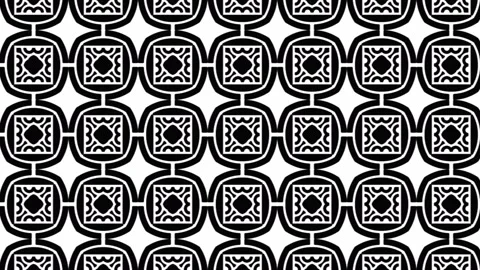 Animation With Arabic Decorative black and grey Seamless Pattern In Sliding Stock Footage 310331318