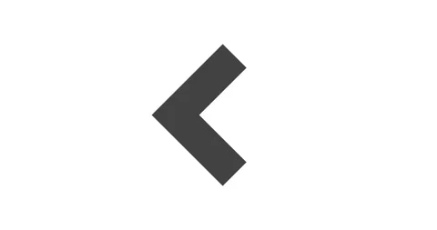 animation of an arrow moving to the left... | Stock Video | Pond5