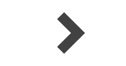 Animation of an arrow moving to the right on a white background Stock Footage 146694364
