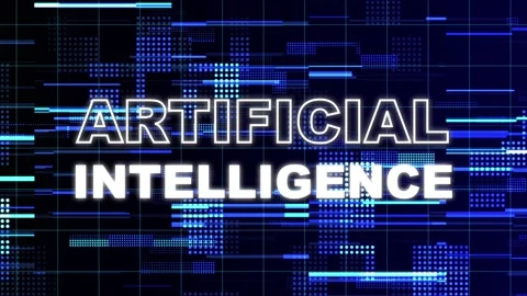 Animation Artificial Intelligence digita... | Stock Video | Pond5