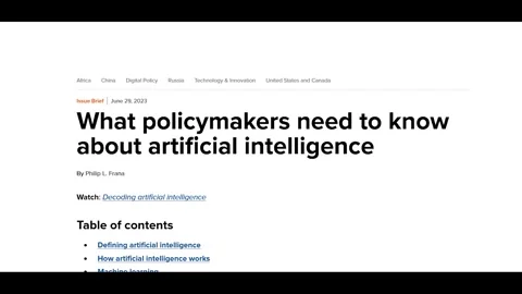 Animation of Artificial Intelligence headline titles Video stock 266875335