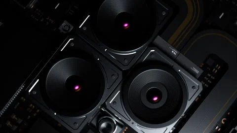 Animation of the assembly of various components into a phone with three cameras  库存影片 245069829