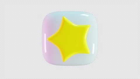 Animation of an asterisk on the topic of emotions and reactions in social net Stock Footage 251803939