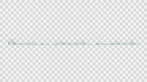 Animation of an audio spectrum consisting of sticks. Stock Footage 232348990