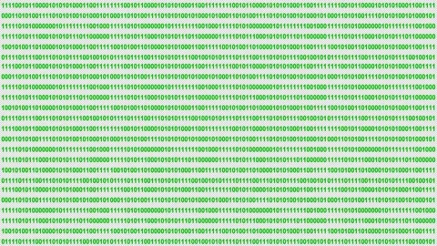 Animation backgound binary code Stock Footage 332804259