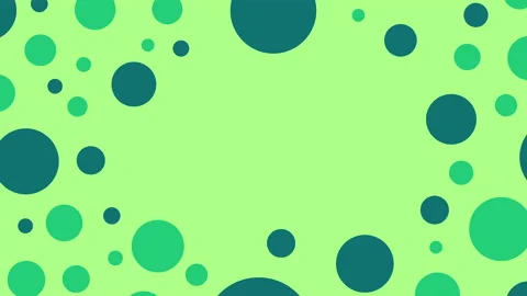 Animation background with colorful circles Vidéo 161426215