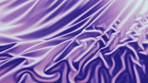 Animation of the background consisting of a purple fabric Stock Footage 125456013